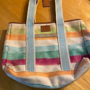 Colorful Coach Bag